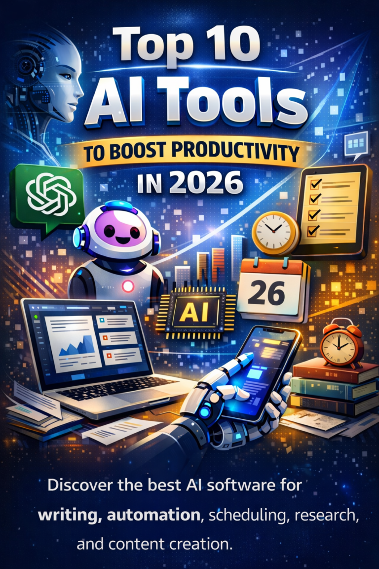 Top 10 AI Tools to Boost Productivity in 2026 - DW BI MASTER